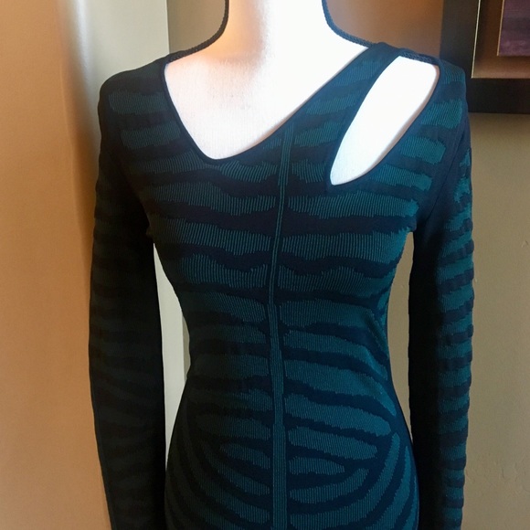 Kimberly Ovitz xs asymmetrical neck dress. - Picture 2 of 5
